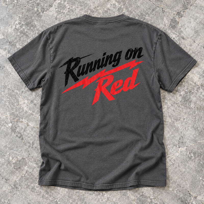 Running on Red Milwaukee T-Shirt