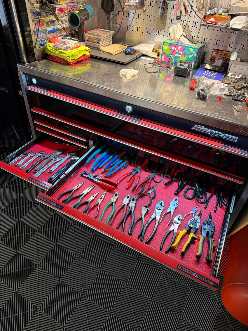 Garage Gear Light Holder And LED -Snap-on Master Series Compatible