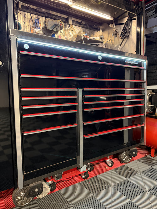 Garage Gear Light Holder And LED -Snap-on Master Series Compatible