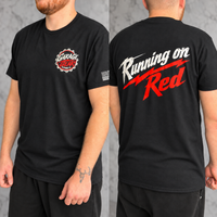 Running on Red Milwaukee T-Shirt