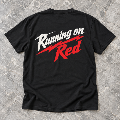 Running on Red Milwaukee T-Shirt