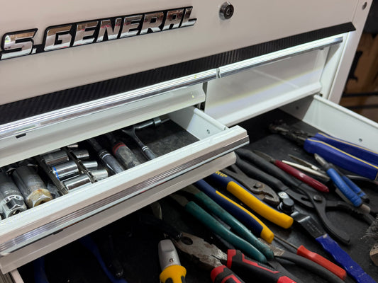 U.S. GENERAL Compatible: Tool box light for 30in carts